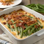Cheesy Southern Grean Bean Casserole