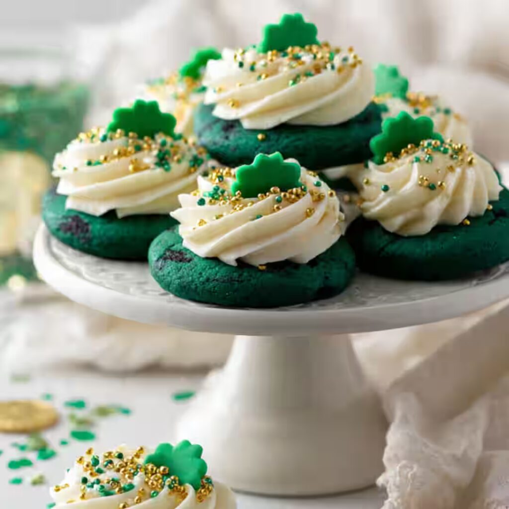 Green Velvet Cookies
