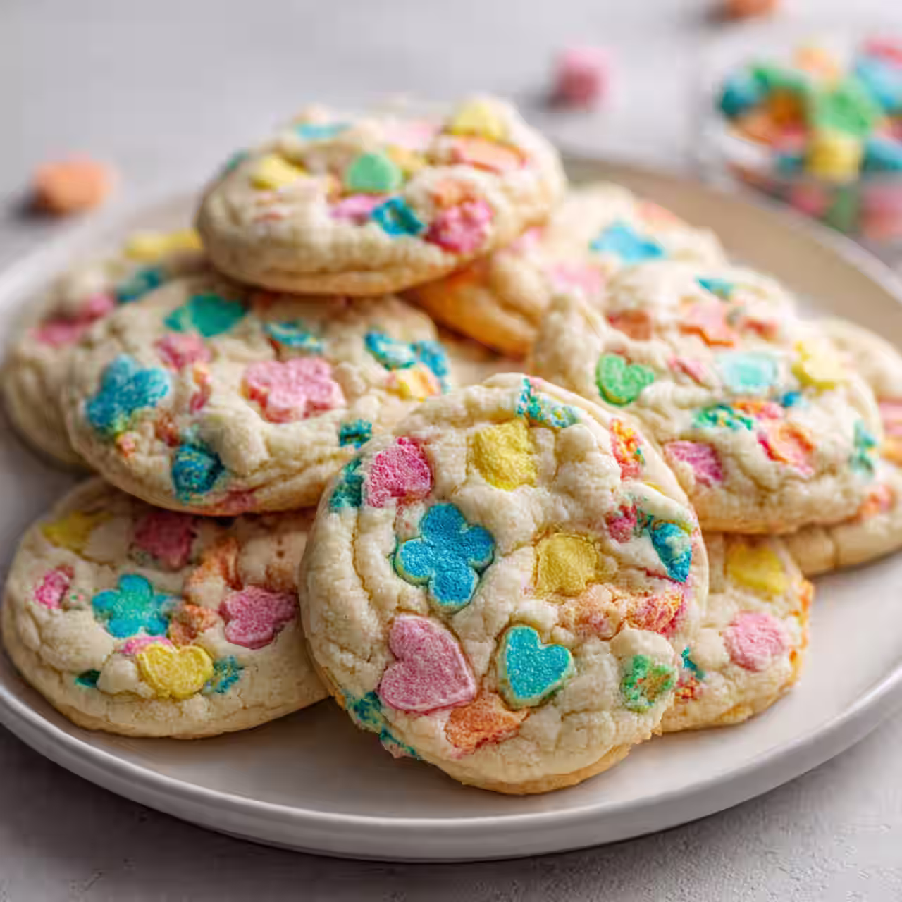 Lucky Charms Sugar Cookies