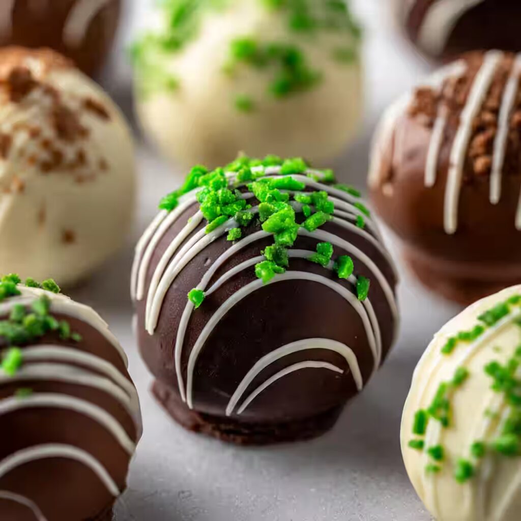 Mint Chocolate Truffles
