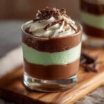 Shamrock Shake Pudding Cups